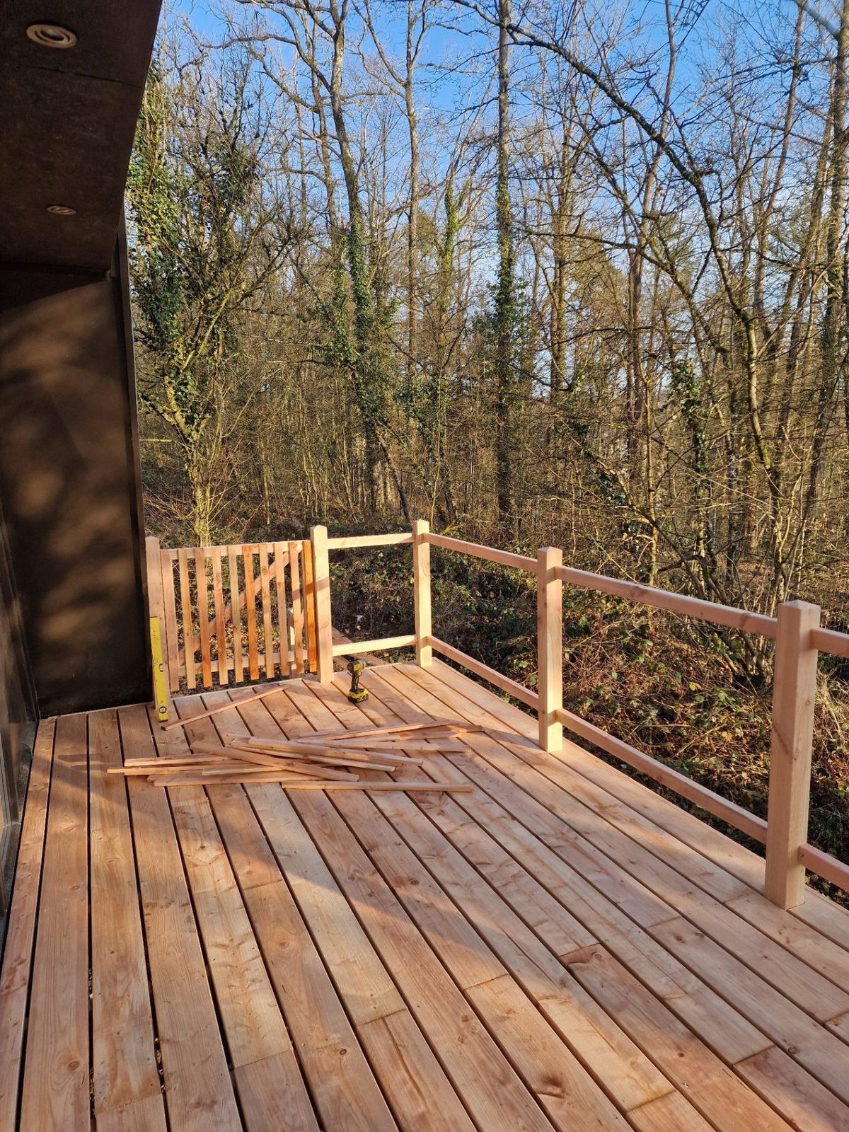 Houten terras