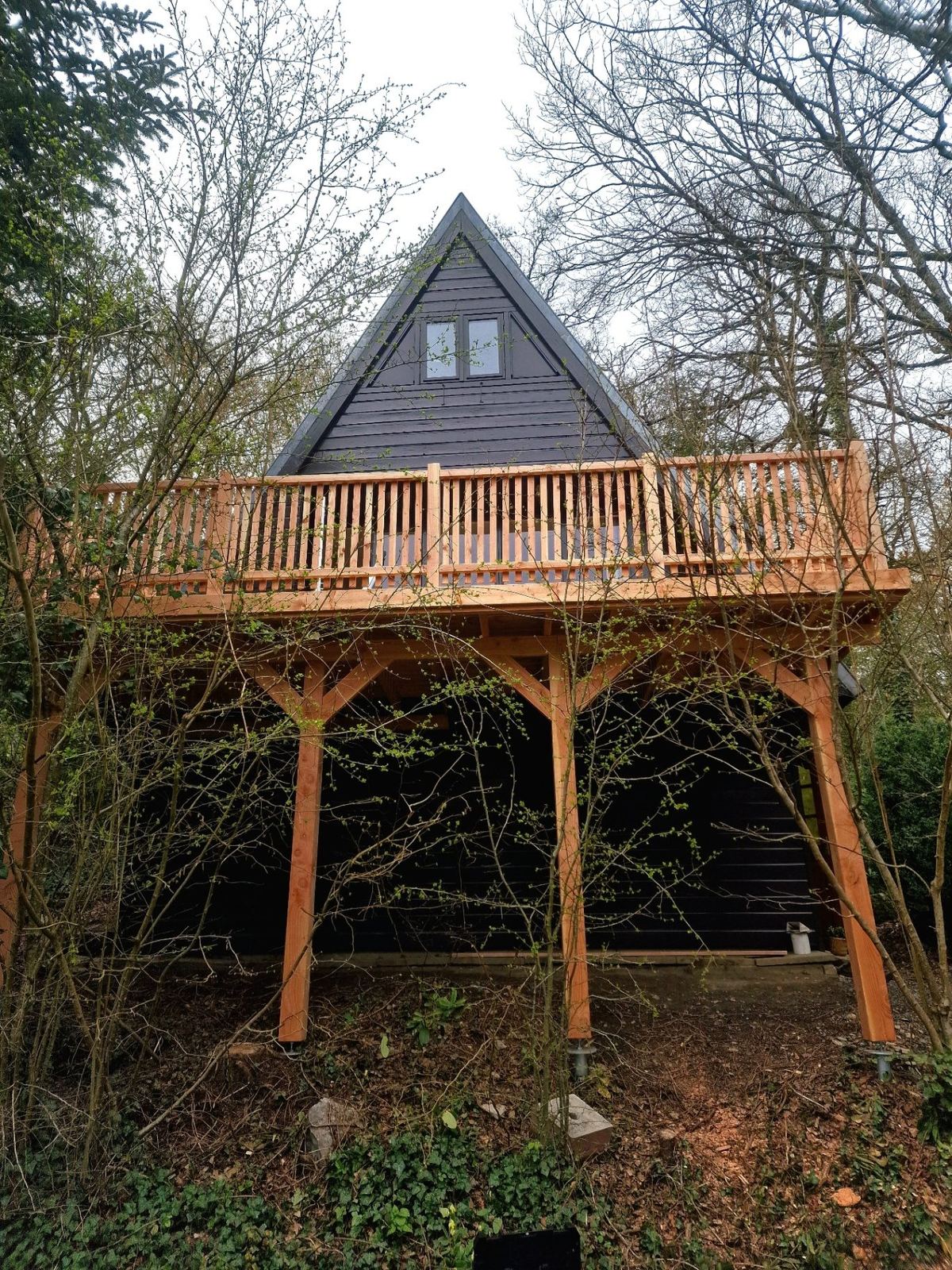 Chalet & houten terras